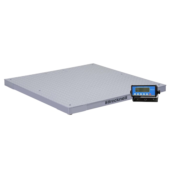 Brecknell DCSB4848-10, 10,000 x 2lb / 5,000 x 1kg , Steel deck 48in. x48in., SBI-240 Indicator, NTEP Apprvd 810036380065 - main